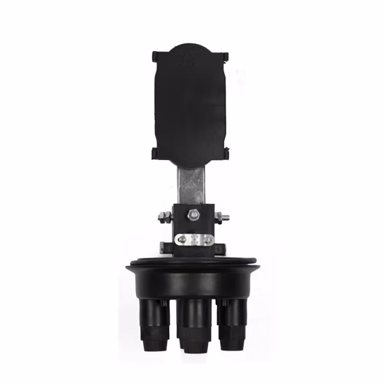 Fermeture d'épissure de câble à fibre optique en plastique de type dôme